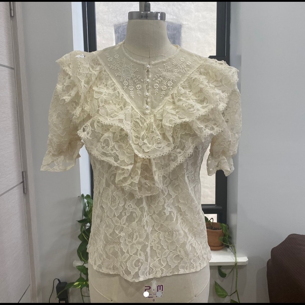 Vintage lace blouse